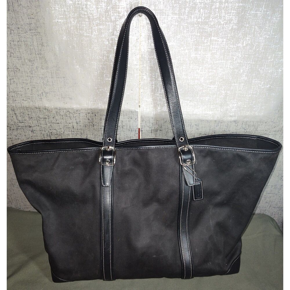 Coach Legacy Black Diaper Bag 7745